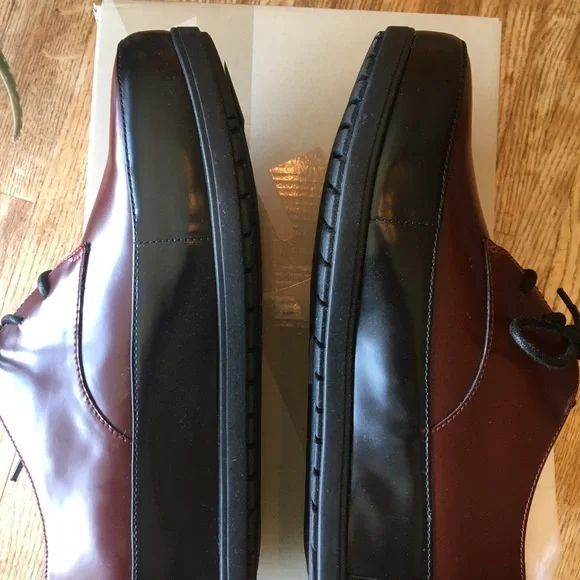 NWT FitFlop Beau Derby Hot Cherry Oxford Size8 - Picture 3 of 12